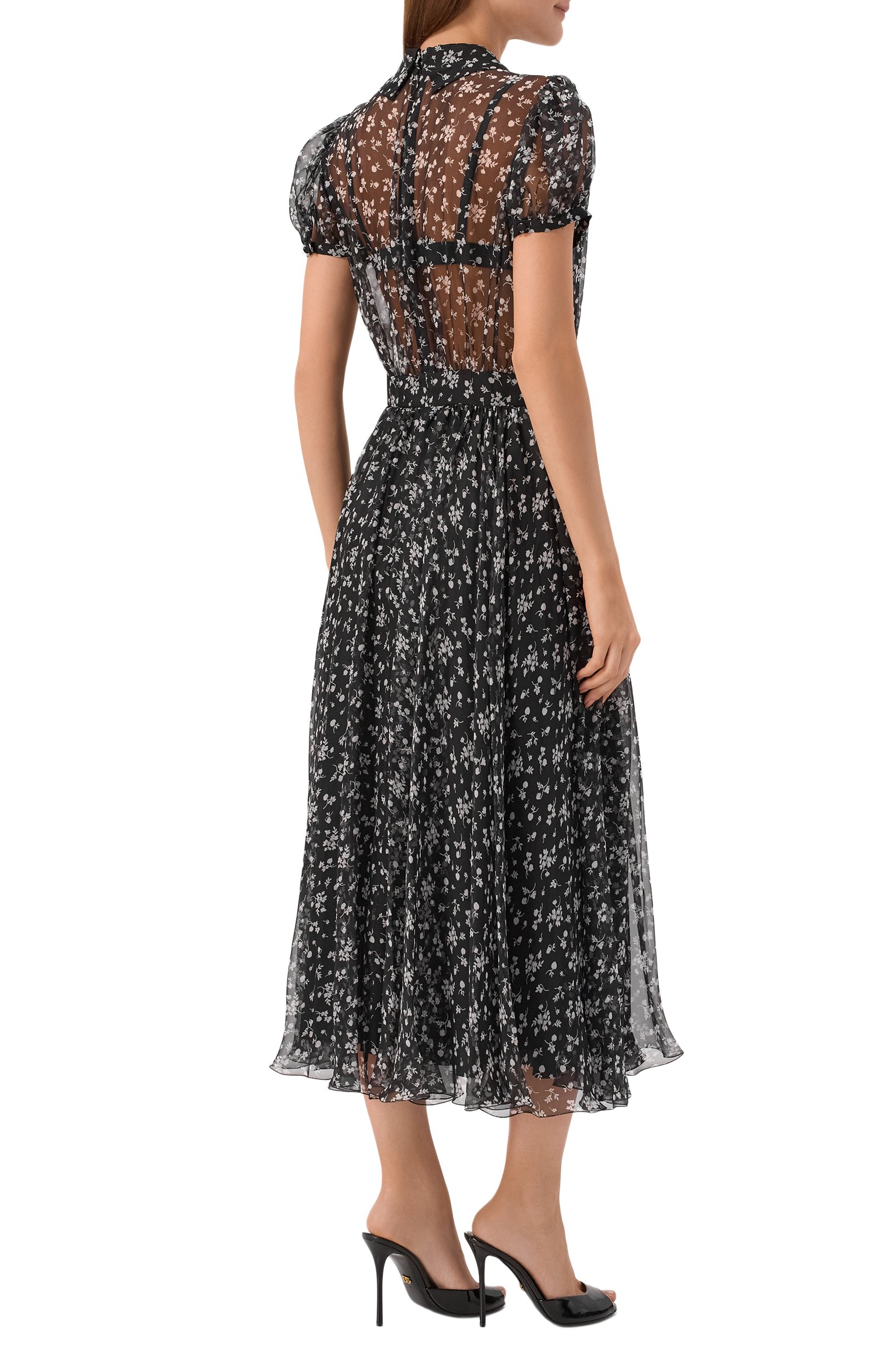 Шелковое платье DOLCE & GABBANA, арт. F632WT/IS169, фото 3