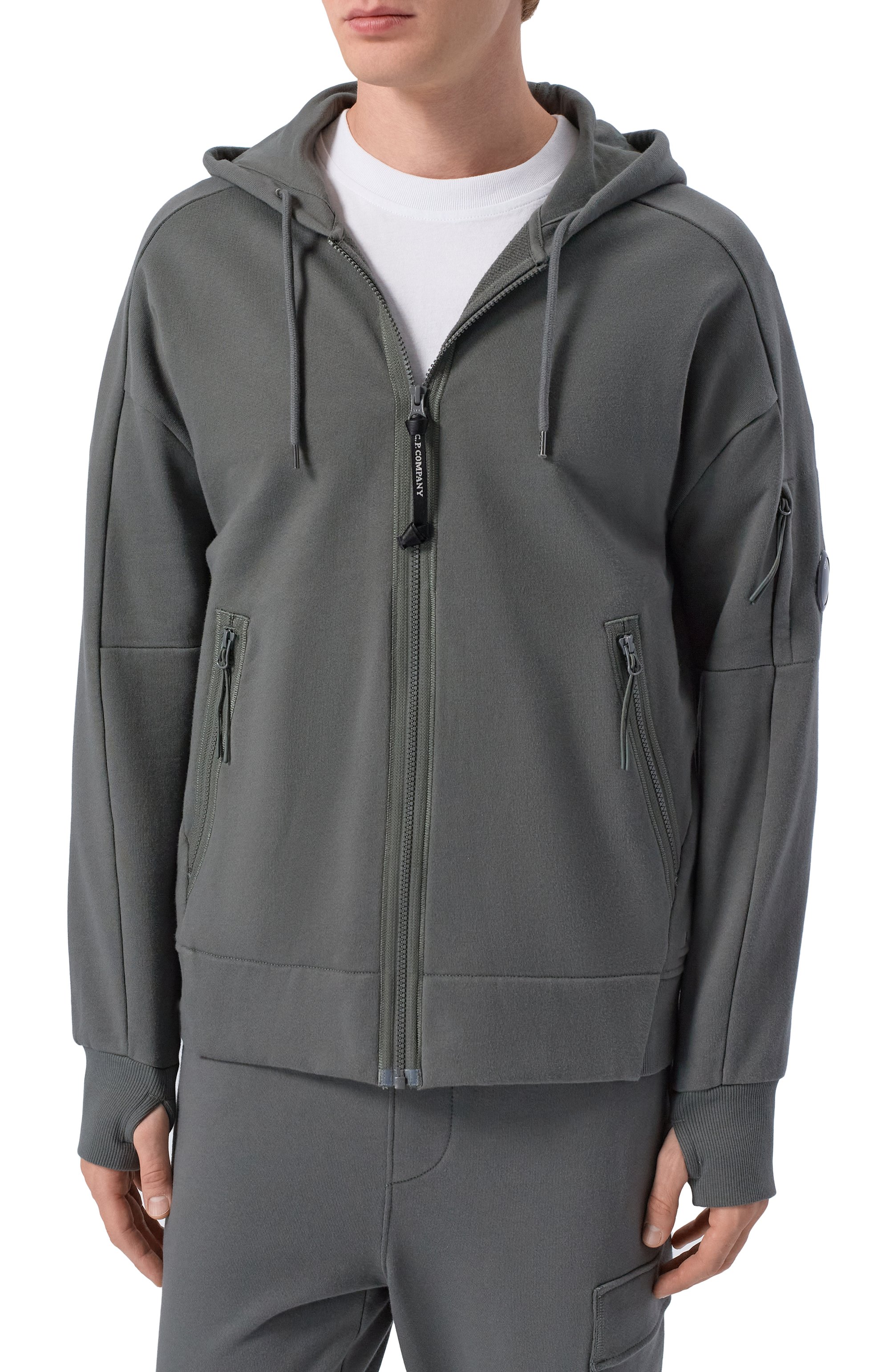 Хлопковая толстовка C.P. COMPANY, арт. 20CMSS716A/005086W, фото 3