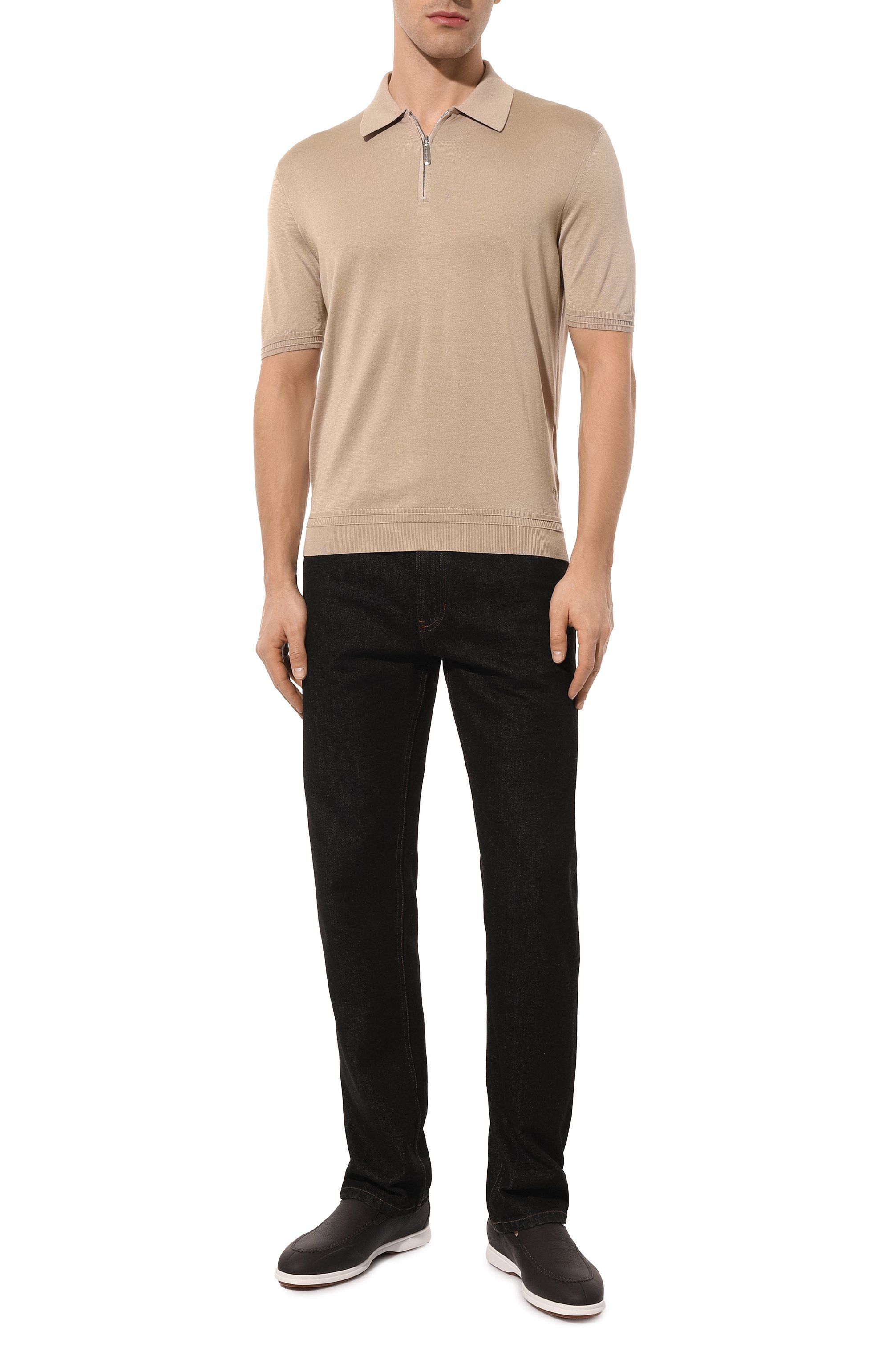 Шелковое поло STEFANO RICCI, арт. K616215P31/F24101, фото 2