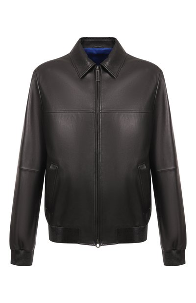 Мужской кожаный бомбер STEFANO RICCI, арт. M7J5100175/NPPH41