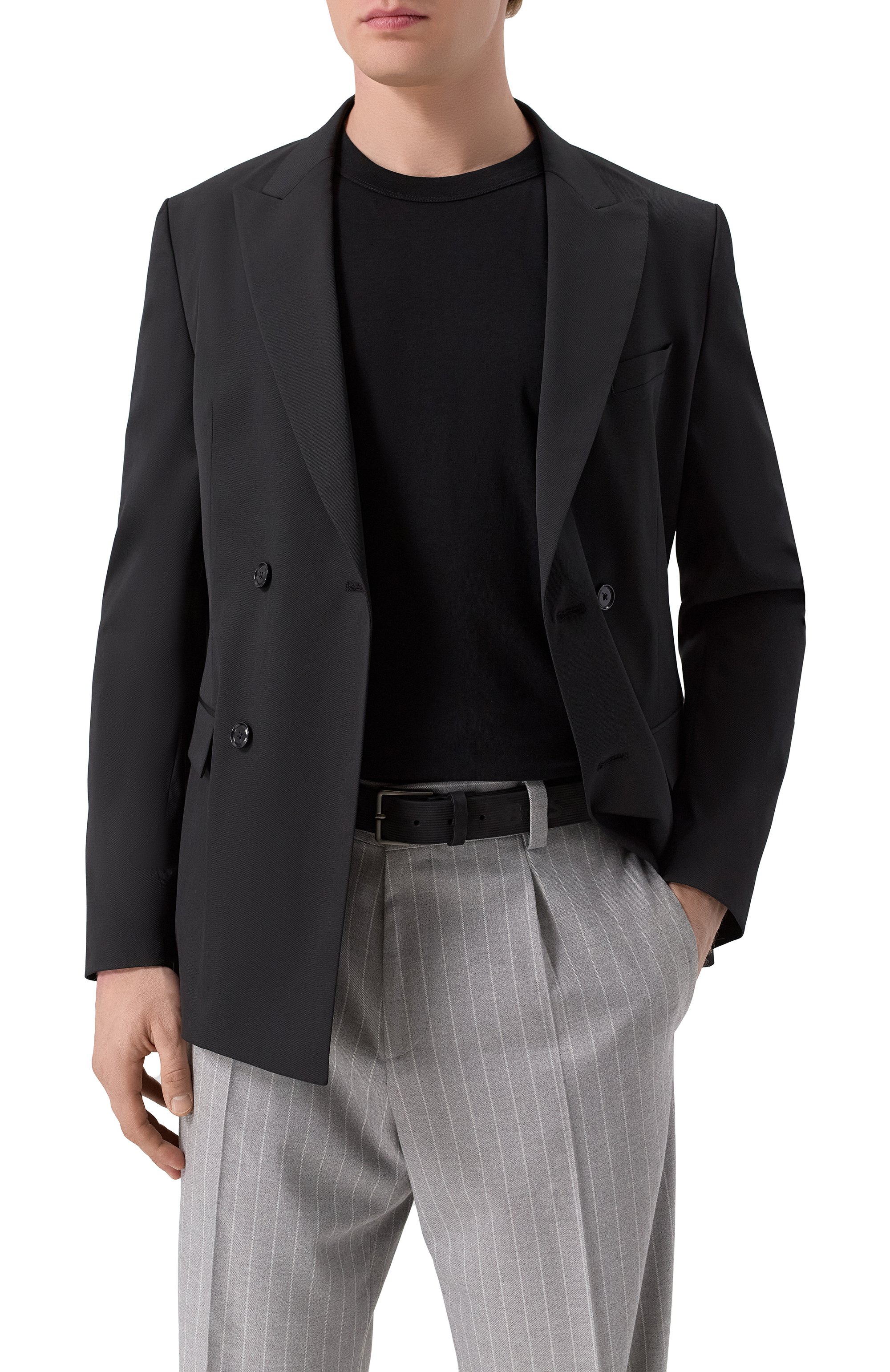 Кожаный ремень BOSS, арт. 50548387, фото 2