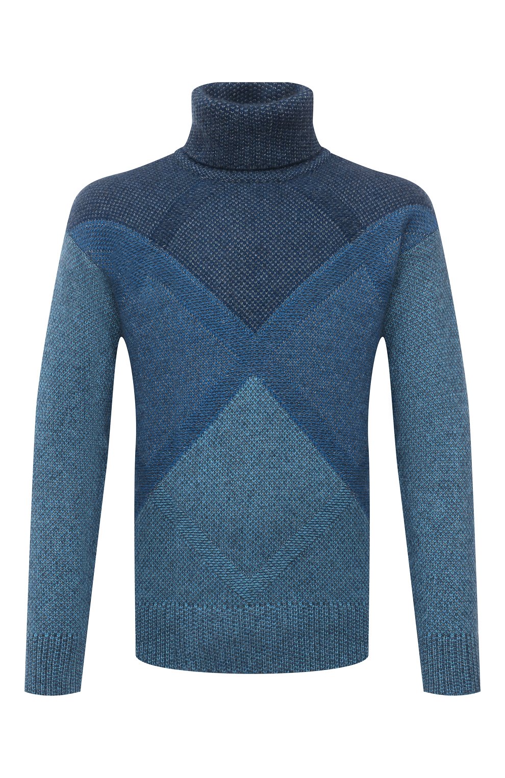 Свитер из кашемира и шелка LORO PIANA синего цвета по цене 224500 руб., арт. FAL8832, фото 1 Свитер из кашемира и шелка LORO PIANA, арт. FAL8832, фото 1