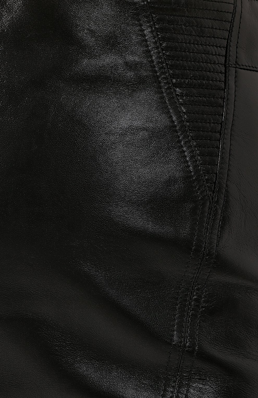 Кожаная юбка GIVENCHY черного цвета по цене 169500 руб., арт. BW408E60E9, фото 5 Кожаная юбка GIVENCHY, арт. BW408E60E9, фото 5