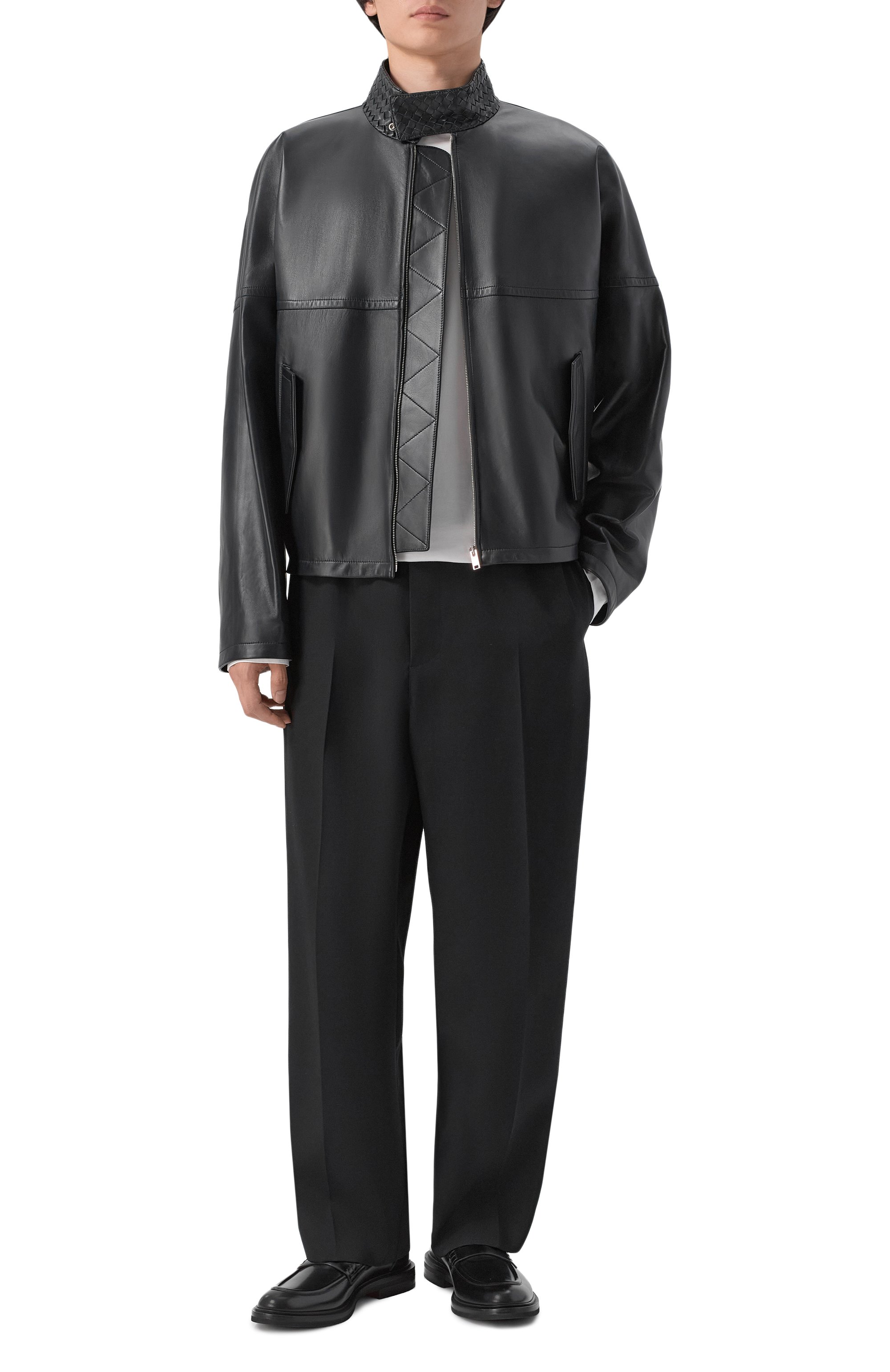 Кожаная куртка BOTTEGA VENETA, арт. 853929/V64W0, фото 2