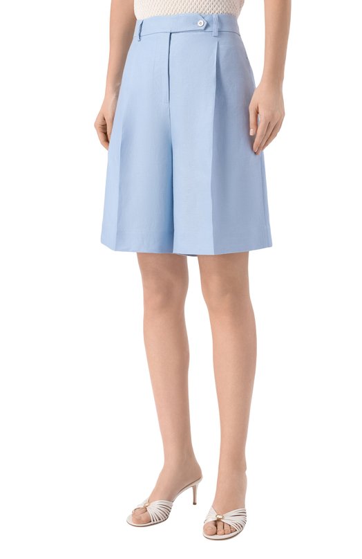 Льняные шорты MVST M26.2PW.T900/T30 Голубой  M26.2PW.T900/T30 Фото 3