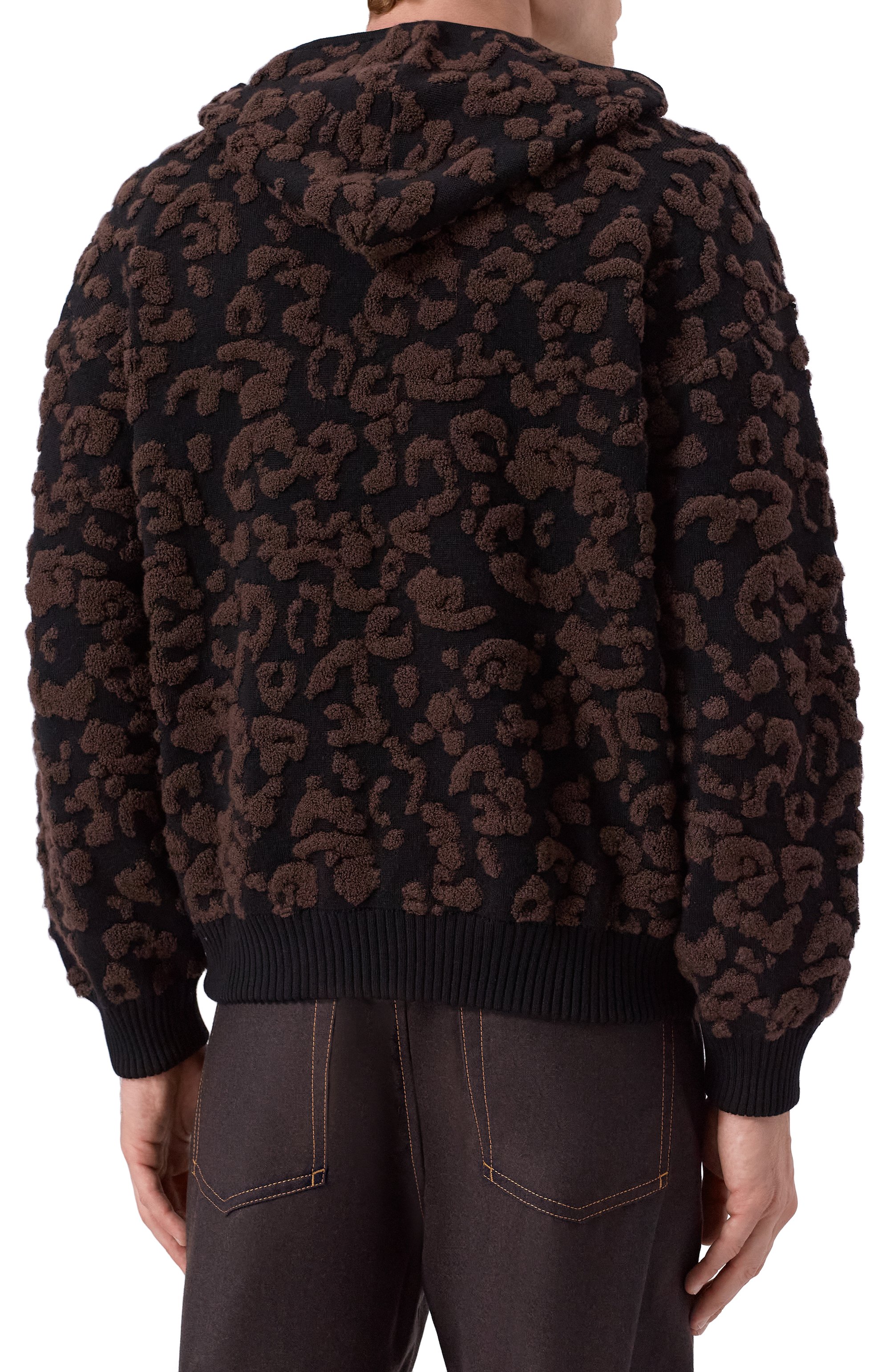 Шерстяное худи EMPORIO ARMANI, арт. EM003513/AF14195, фото 4