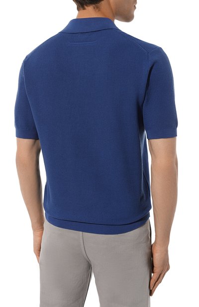 Хлопковое поло ZEGNA, арт. UDC95A7/C32, фото 4