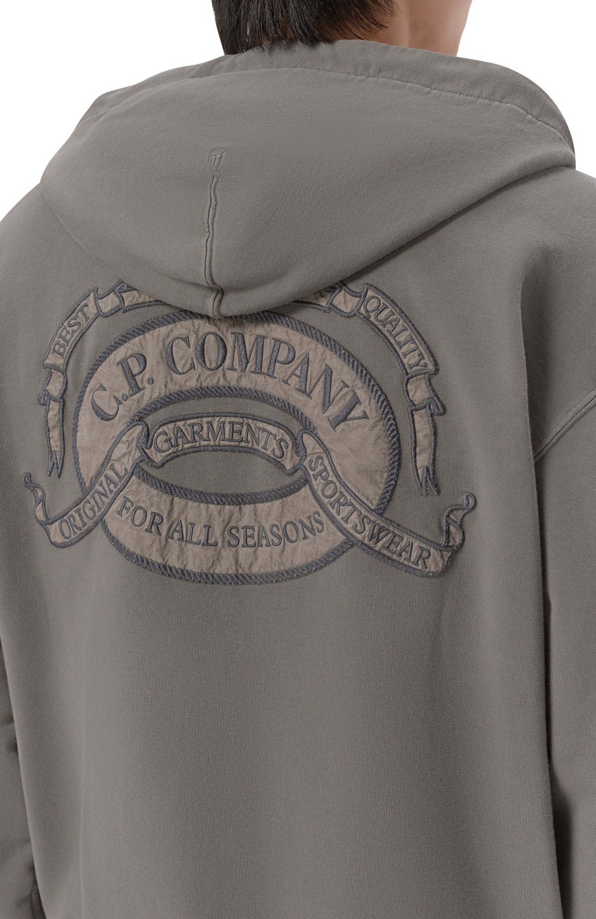 Хлопковая толстовка C.P. COMPANY, арт. 20CMSS218A/0060900, фото 5