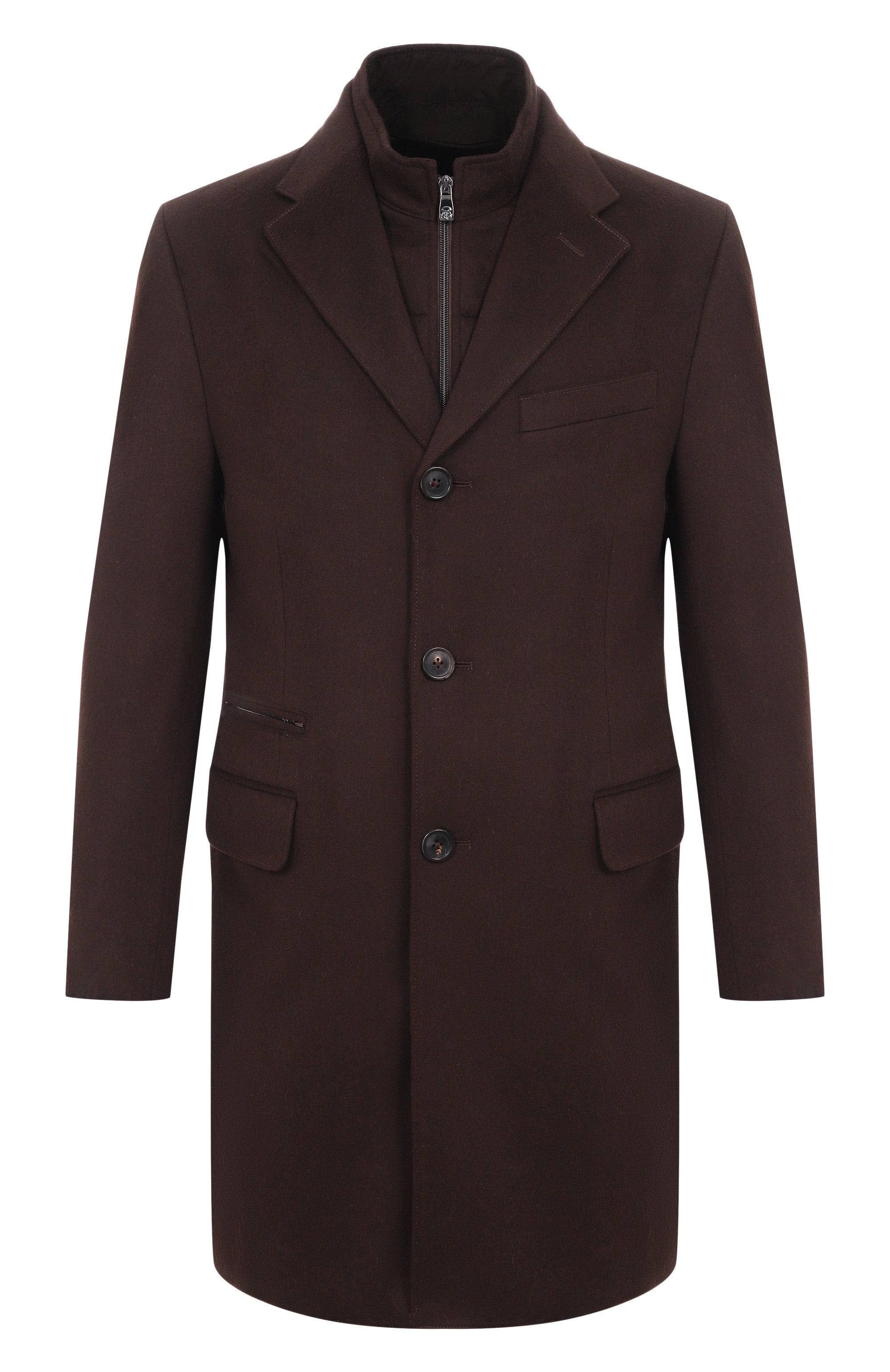 Шерстяное пальто CORNELIANI, арт. 261508-2612321, фото 1