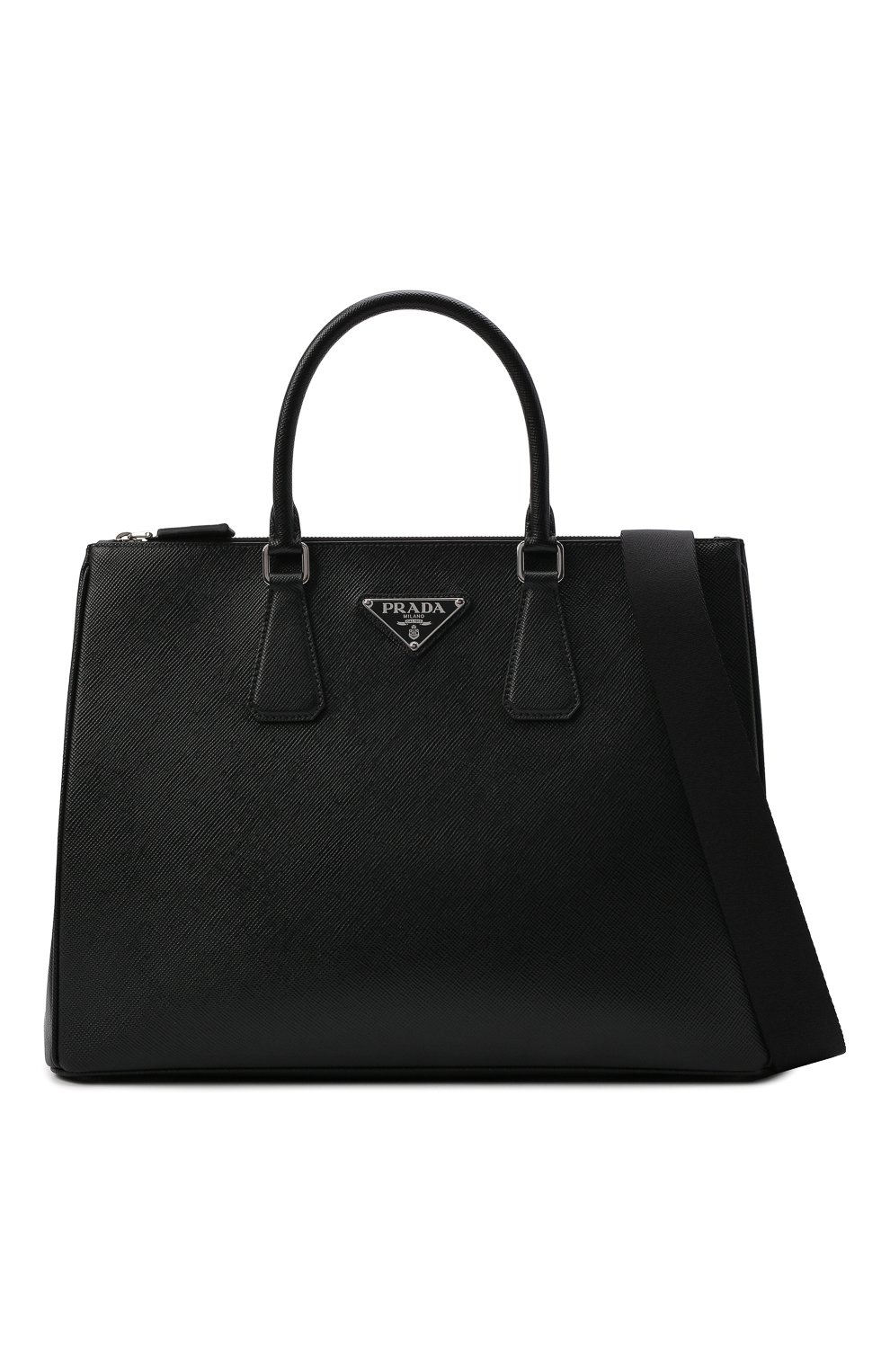 Кожаная сумка-тоут PRADA, арт. 2VG061-2FAD-F0002-OOF, фото 7