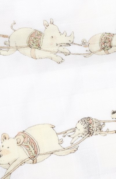 Хлопковый нагрудник ATELIER CHOUX, арт. LARGE BIB SANTA`S SLEIGH, фото 3