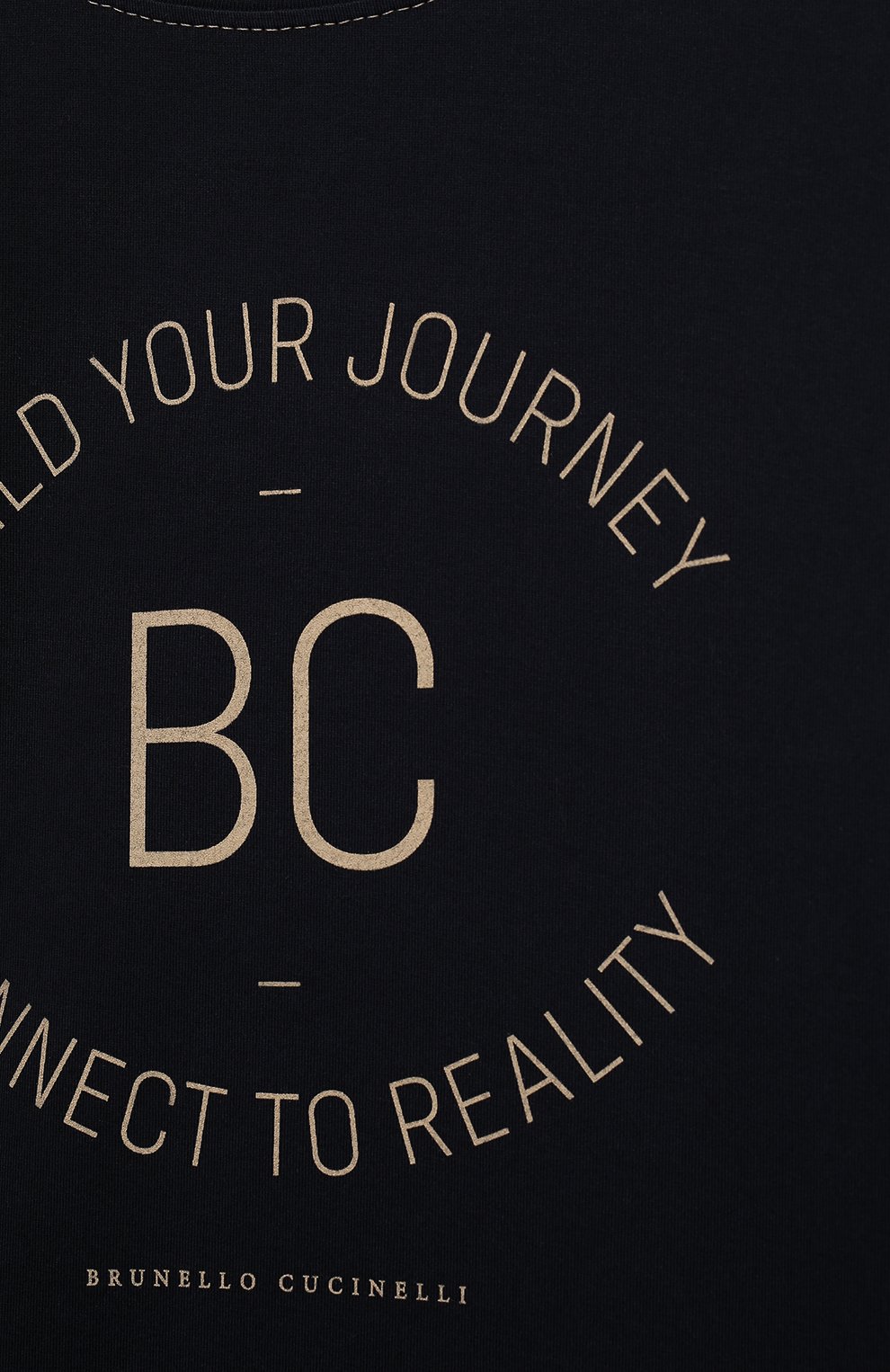 Хлопковая футболка BRUNELLO CUCINELLI, арт. BE857T114B, фото 3