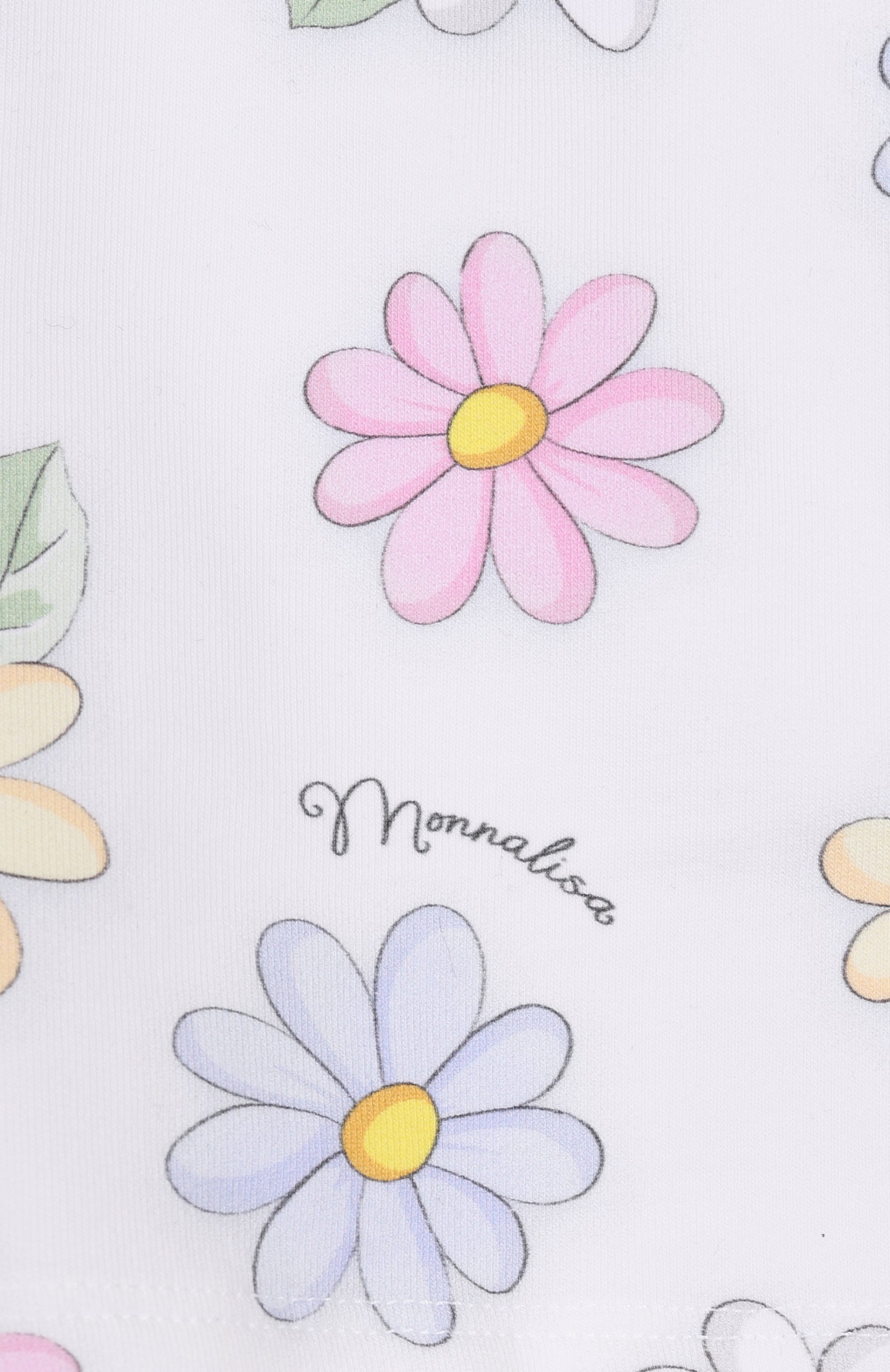 Хлопковые шорты MONNALISA, арт. 39E407, фото 3