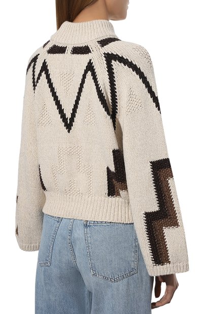 Свитер из хлопка и льна POLO RALPH LAUREN, арт. 211856763, фото 4