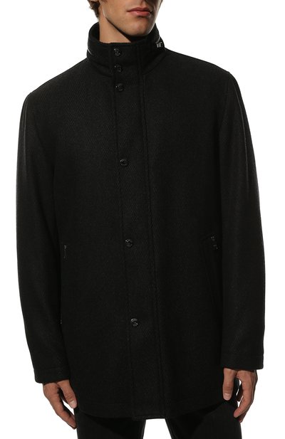 Пальто из шерсти и кашемира BOSS, арт. 50479568, фото 3