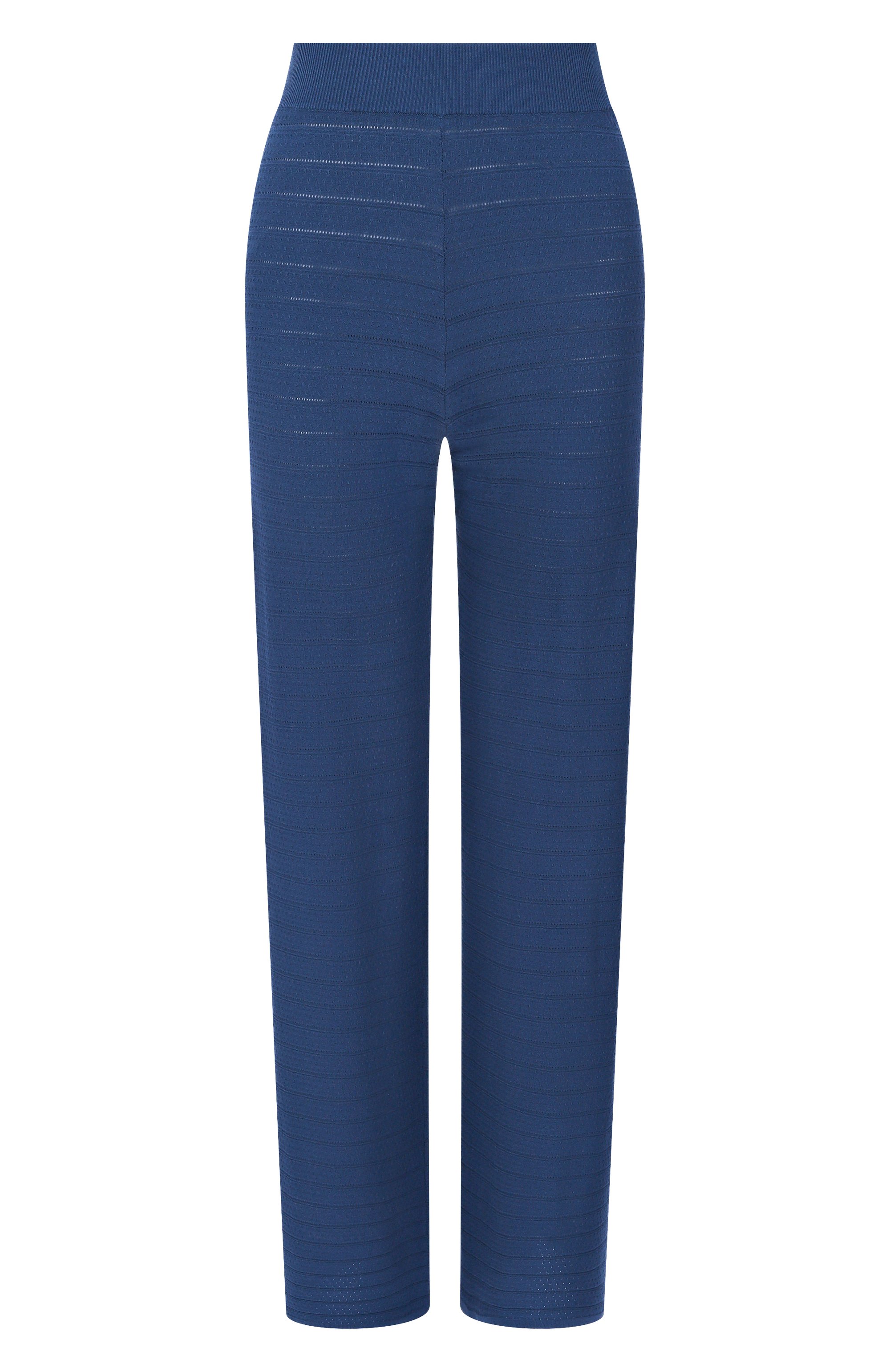 Брюки из вискозы SIMONE PERELE синего цвета по цене 13610 руб., арт. 1F9660, фото 1 Брюки из вискозы SIMONE PERELE, арт. 1F9660, фото 1