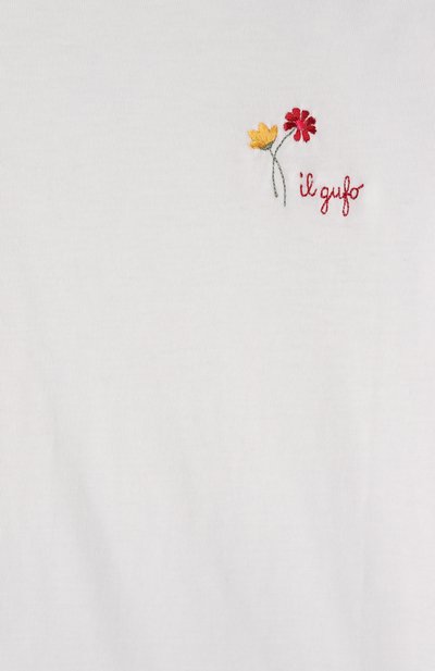 Хлопковая футболка IL GUFO, арт. P25TS483MF001/10A-14A, фото 3