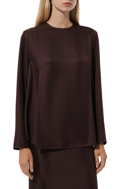 Шелковая блузка LOULOU DE SAISON, арт. ADALYN, фото 3