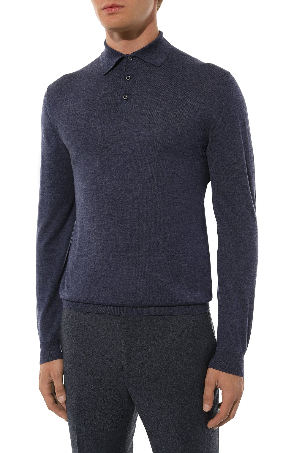 Шерстяное поло FEDELI, арт. 7UI07129, фото 3