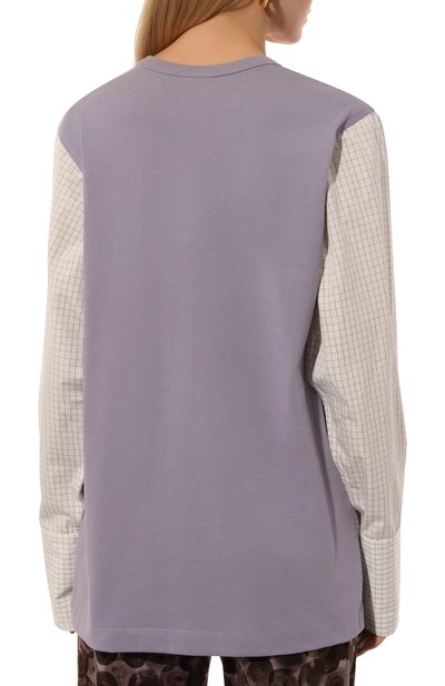 Хлопковый лонгслив DRIES VAN NOTEN, арт. 242-011119-9603, фото 4