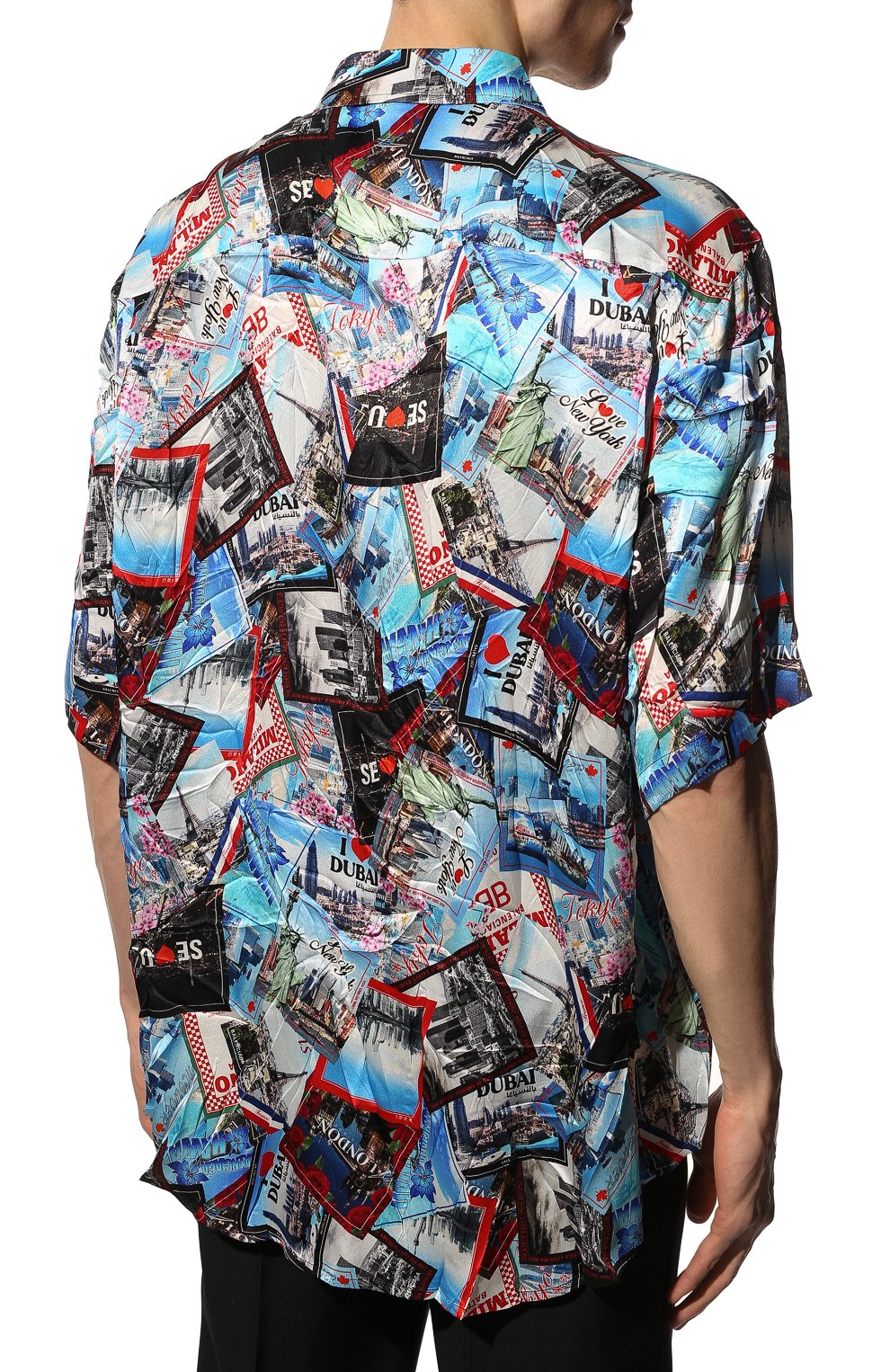 Шелковая рубашка BALENCIAGA, арт. 681813/TML05, фото 4