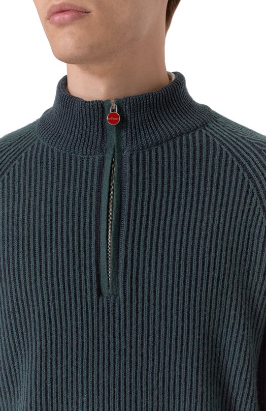 Кашемировый свитер Kiton UMK0794A0013 Зелёный  UMK0794A0013 Фото 5