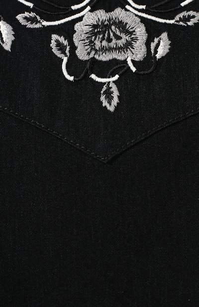 Хлопковая рубашка SAINT LAURENT, арт. 551388/YM881, фото 5