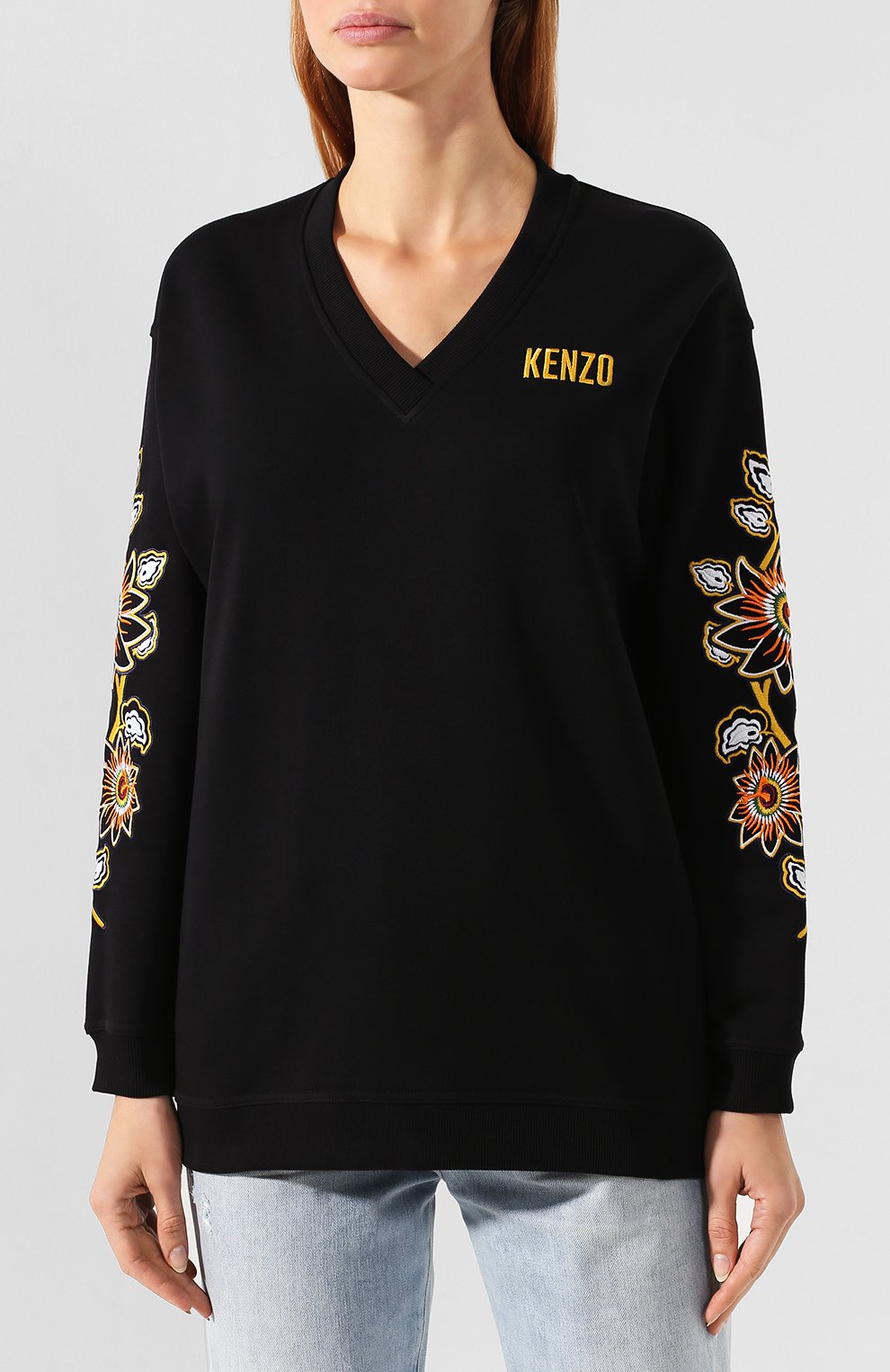 Хлопковый свитшот KENZO, арт. F962SW606962, фото 3