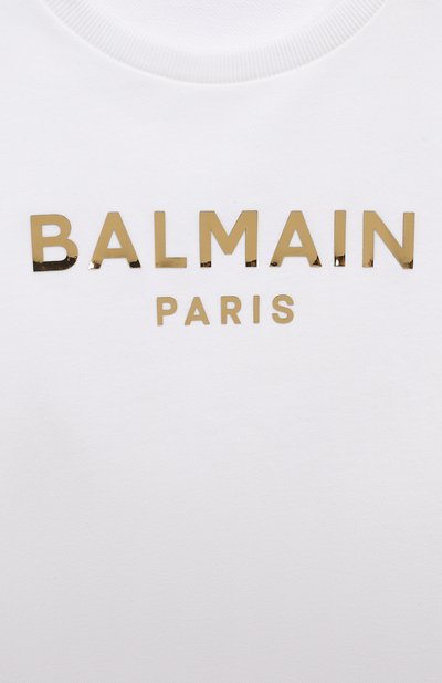 Хлопковый свитшот BALMAIN, арт. BU4Q40, фото 3