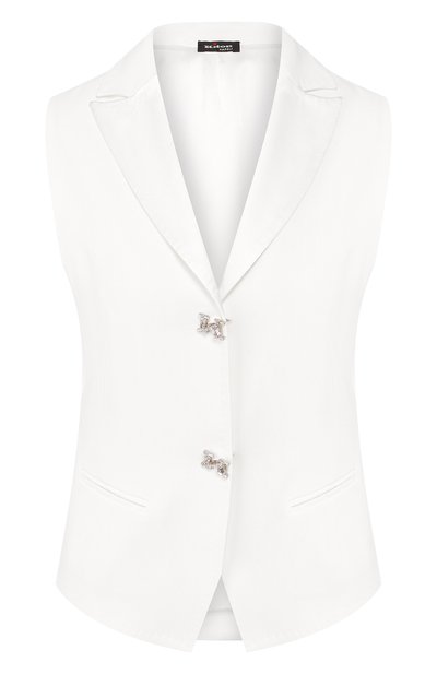 Женский жилет из вискозы KITON, арт. D48440K08P76