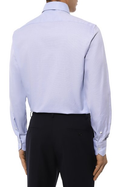 Хлопковая сорочка ZEGNA, арт. 701622A7/9MS0BA, фото 5