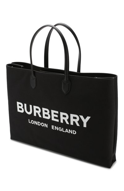 Текстильная сумка-шопер BURBERRY, арт. 8009268, фото 4