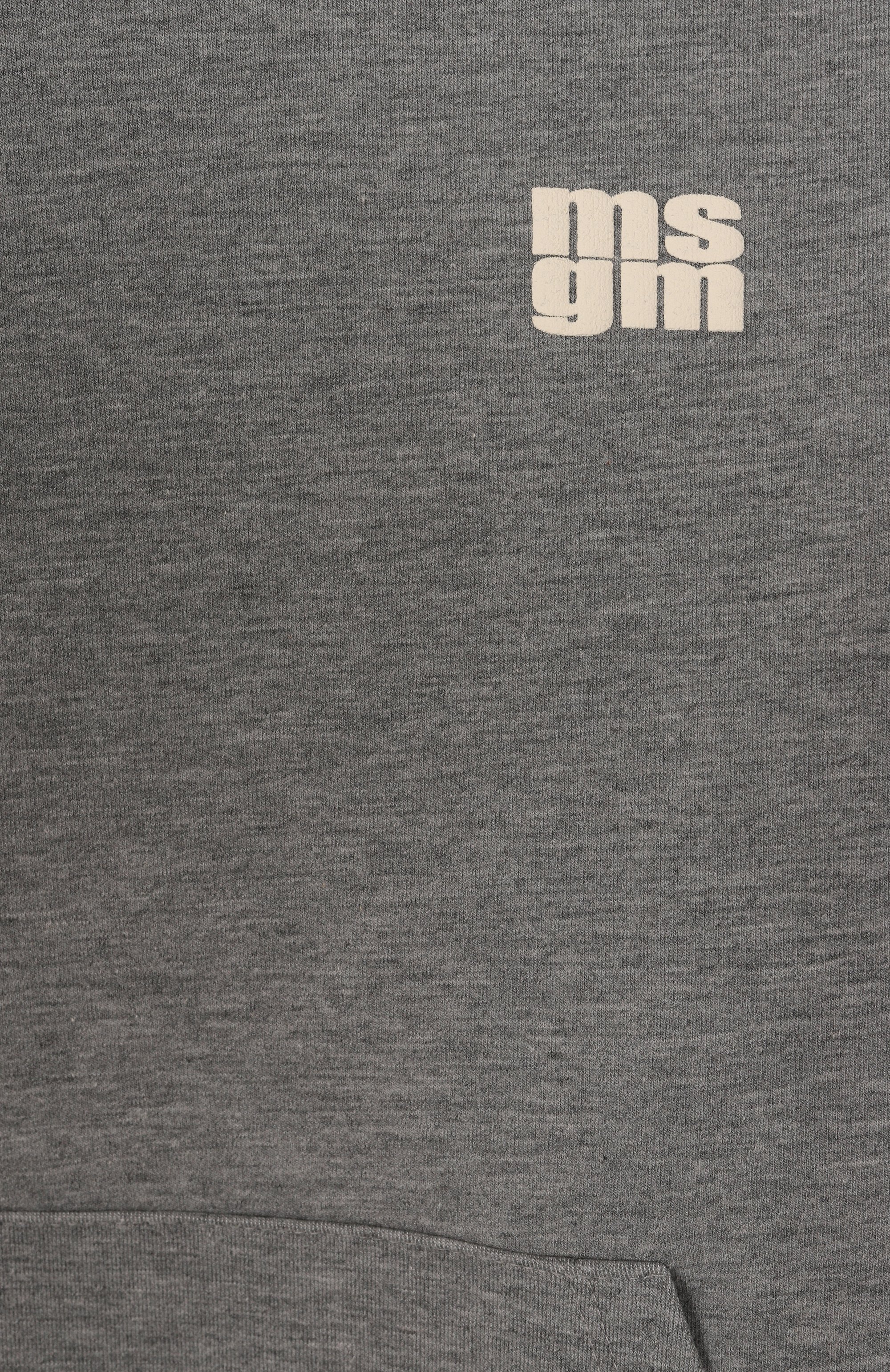 Хлопковое худи MSGM KIDS, арт. F5MSJUHS052, фото 3