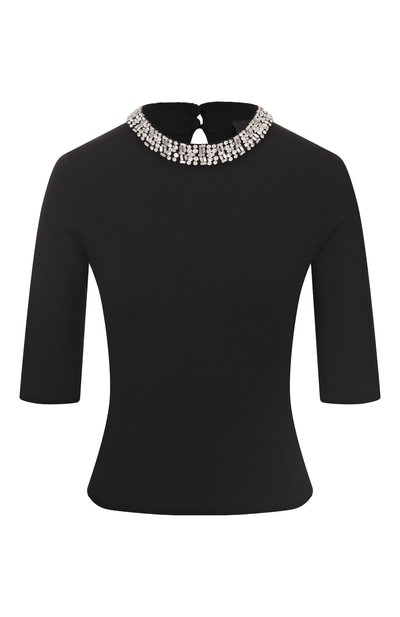 Женский топ с отделкой стразами LIU JO, арт. CA5107MS99E