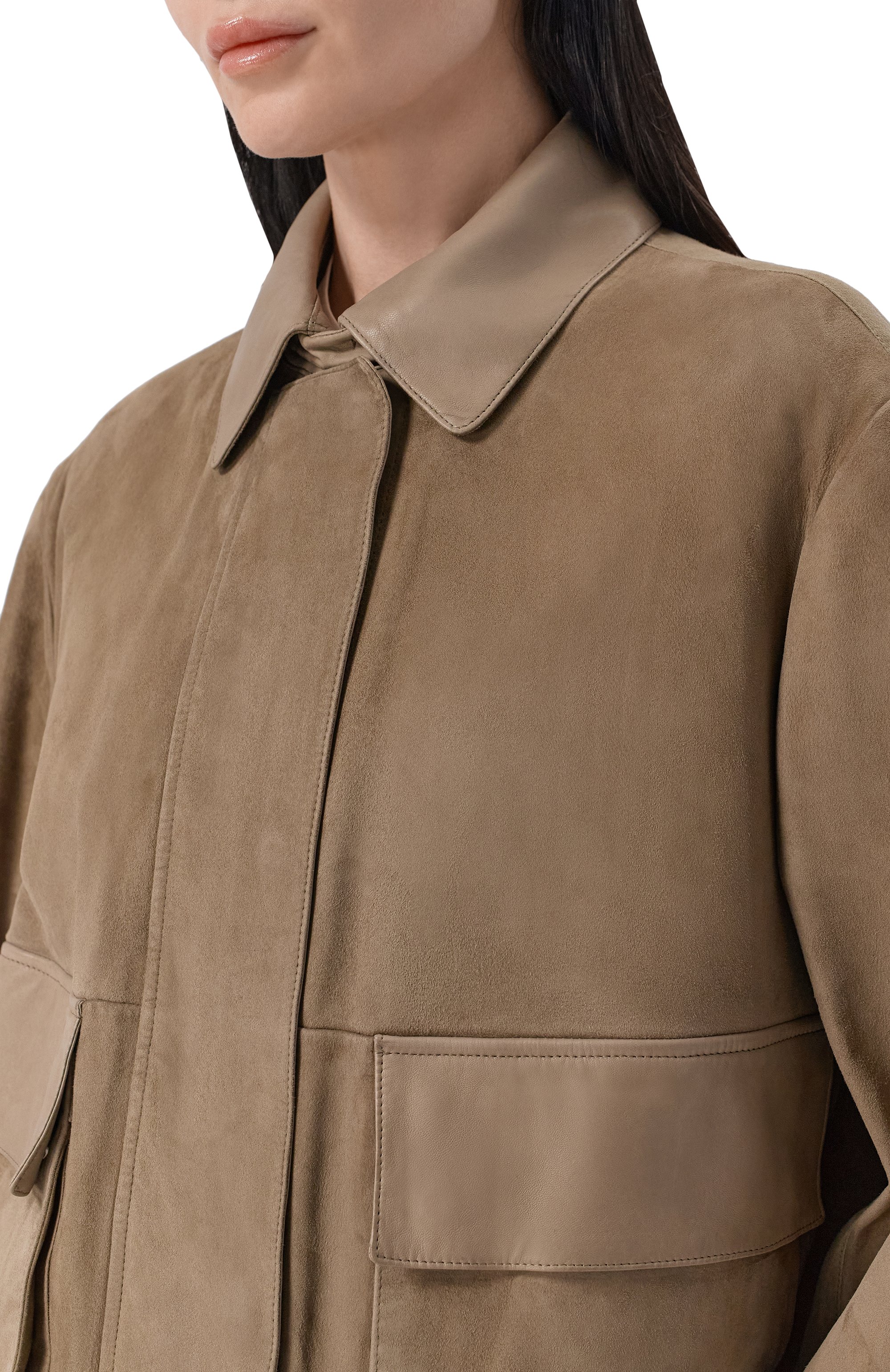 Замшевая куртка GIORGIO ARMANI, арт. GW003376/AF26012, фото 5