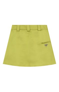 Шелковая юбка PRADA, арт. P108P-393-F0613-191, фото 2