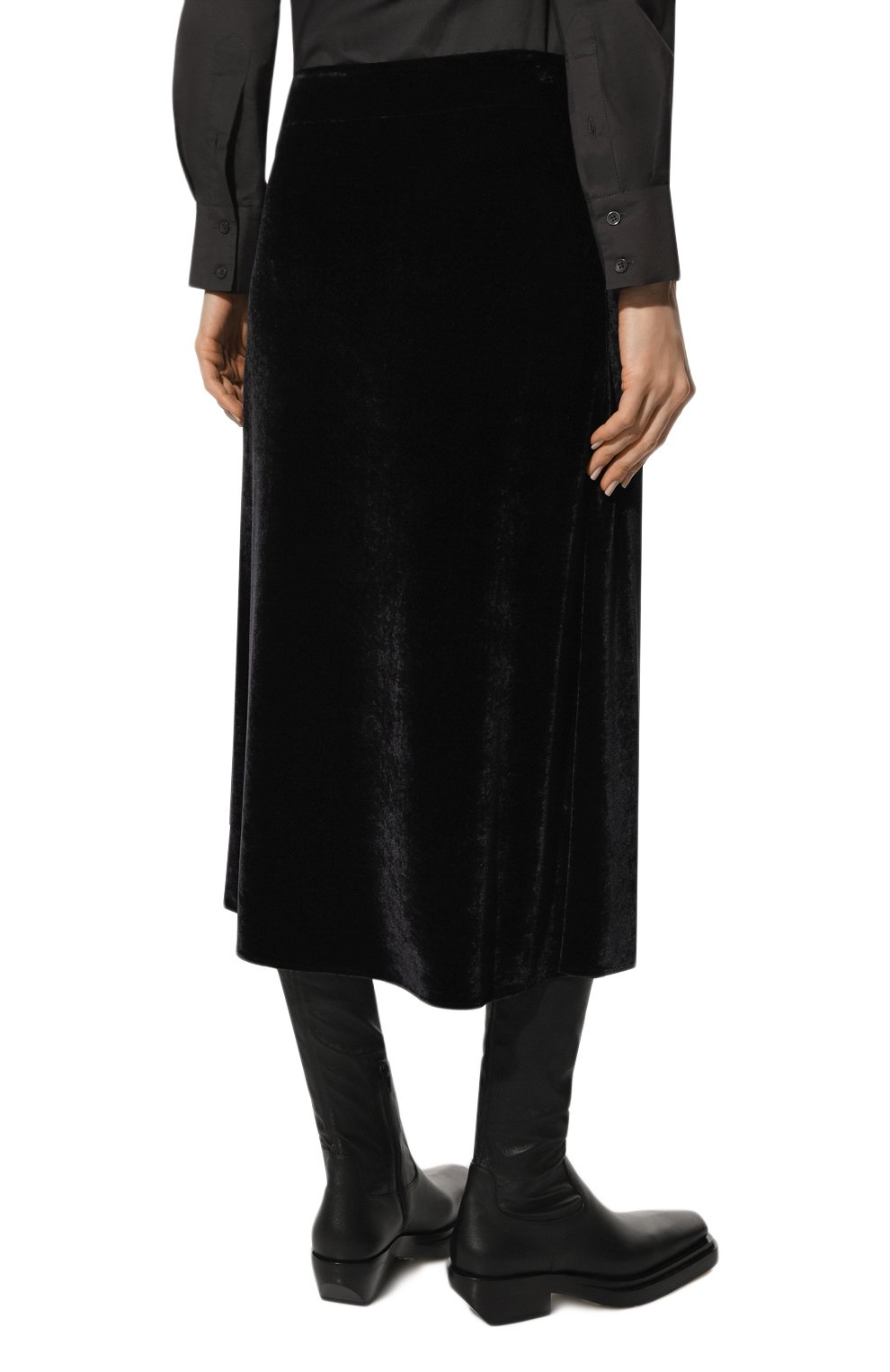 Юбка из вискозы JIL SANDER, а рт. J02MA0025-J65006, фото 4