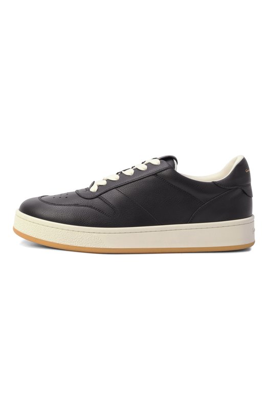 Кожаные кеды Slam Gianvito Rossi U25381.M1WMI.FXSNER0 Чёрный  U25381.M1WMI.FXSNER0 Фото 4