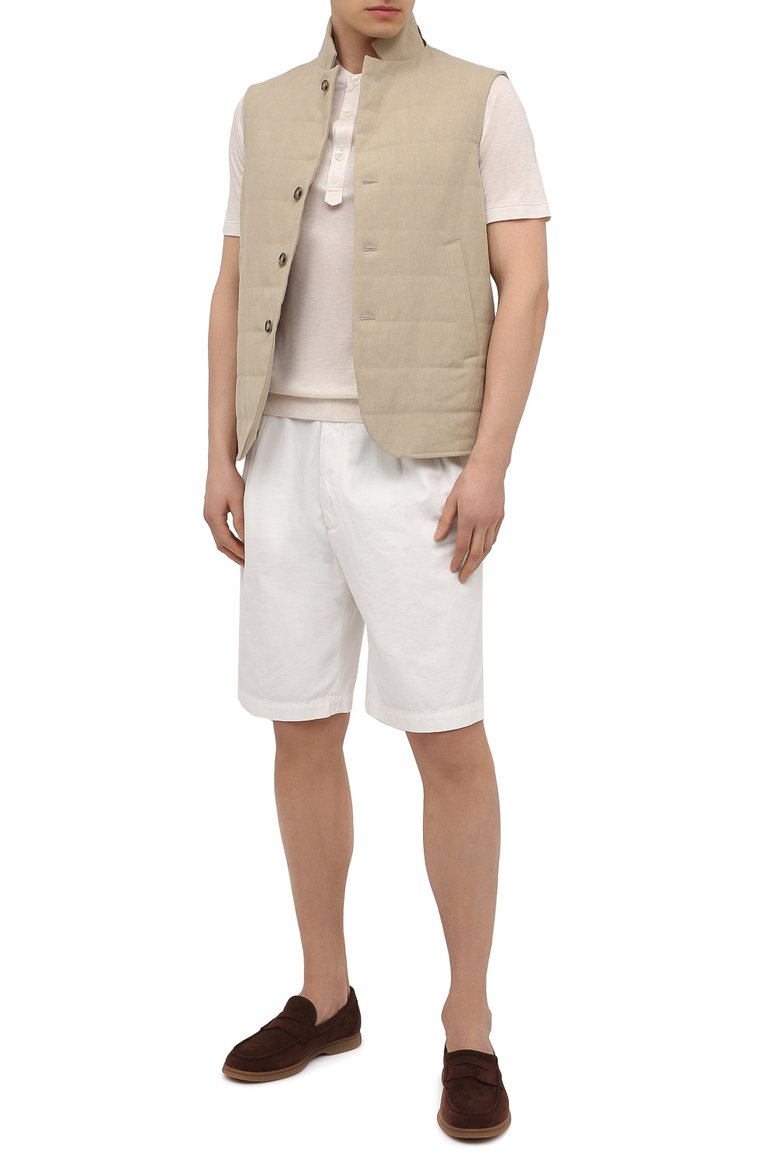 Футболка-хенли из вискозы GIORGIO ARMANI, арт. 3KSF50/SJYBZ, фото 1