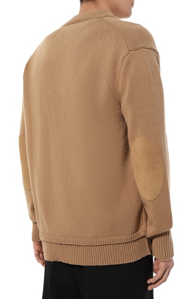 Кардиган из шерсти и льна MAISON MARGIELA, арт. SI1GP0003/S18064, фото 4