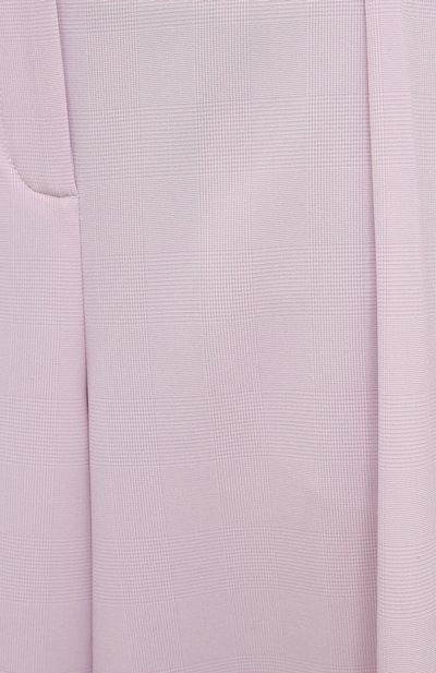 Брюки из вискозы LESYANEBO светло-розового цвета по цене 29000 руб., арт. SS21/Н-455, фото 5 Брюки из вискозы LESYANEBO, арт. SS21/Н-455, фото 5