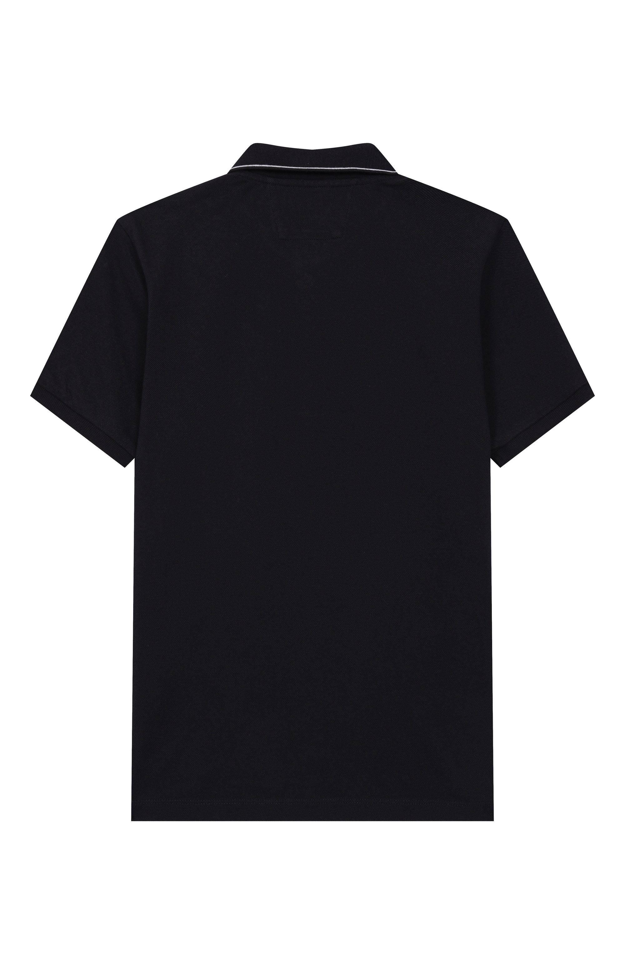 Хлопковое поло C.P. COMPANY темно-синего цвета по цене 12100 руб., арт. C0M001/LFA04/10-14, фото 2 Хлопковое поло C.P. COMPANY, арт. C0M001/LFA04/10-14, фото 2