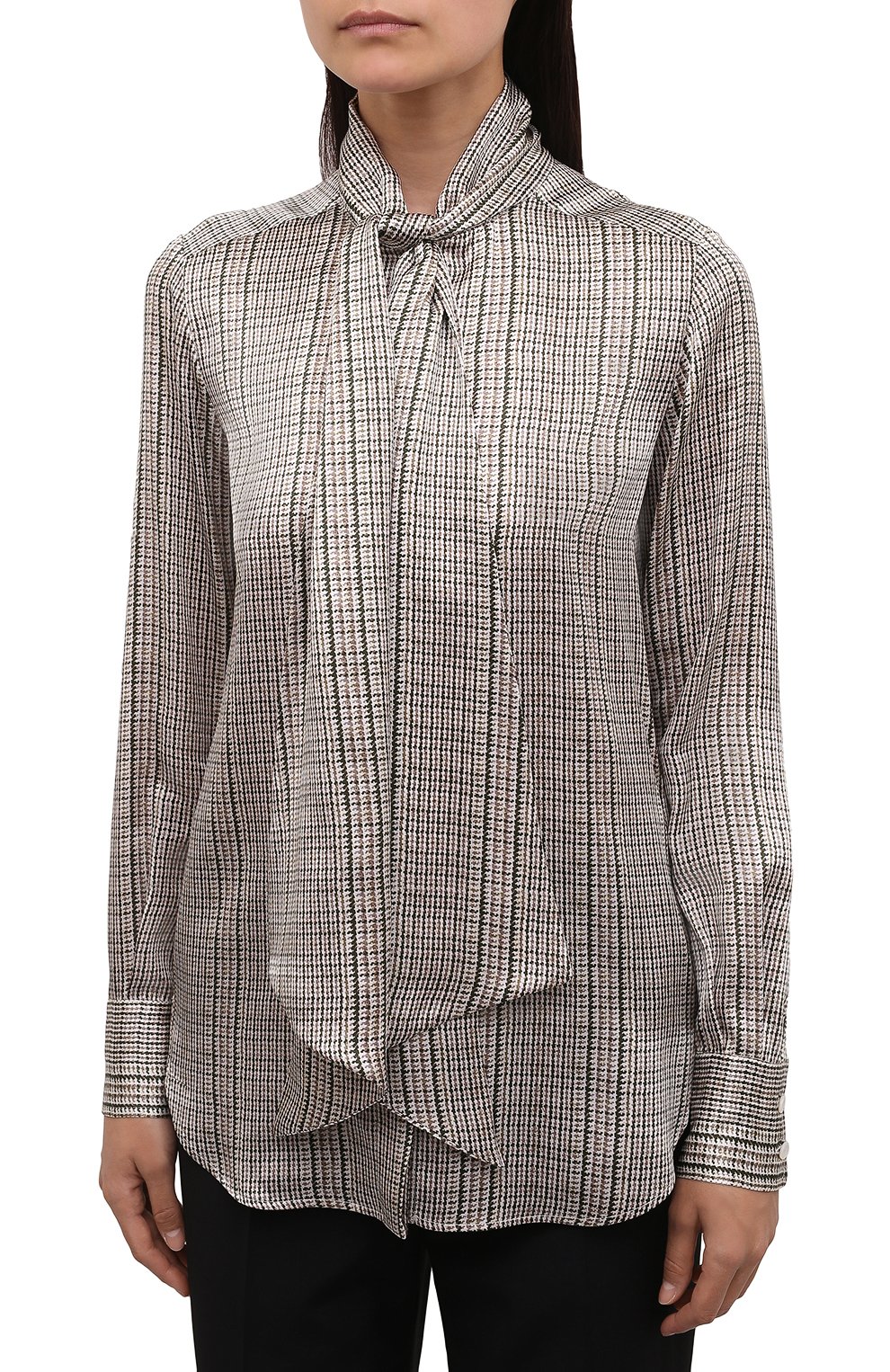 Шелковая блузка KITON, арт. D38455K0587A, фото 3