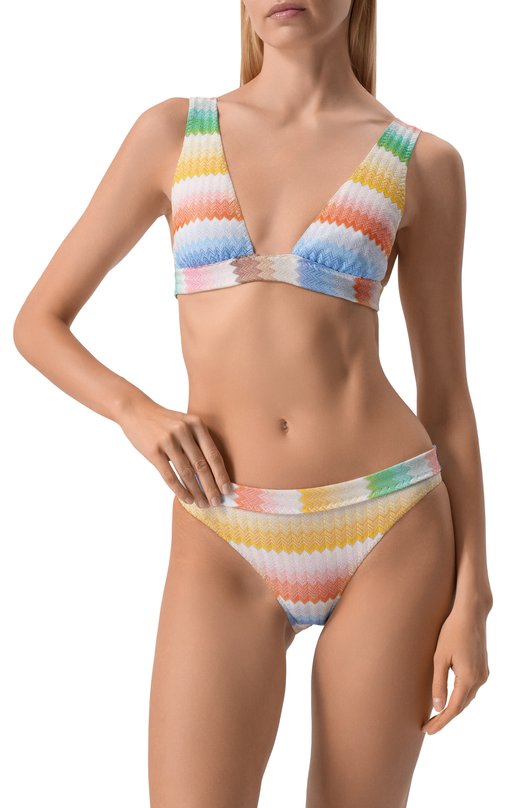 Раздельный купальник из вискозы Missoni MC22SP02/BR014G Разноцветный  MC22SP02/BR014G Фото 2