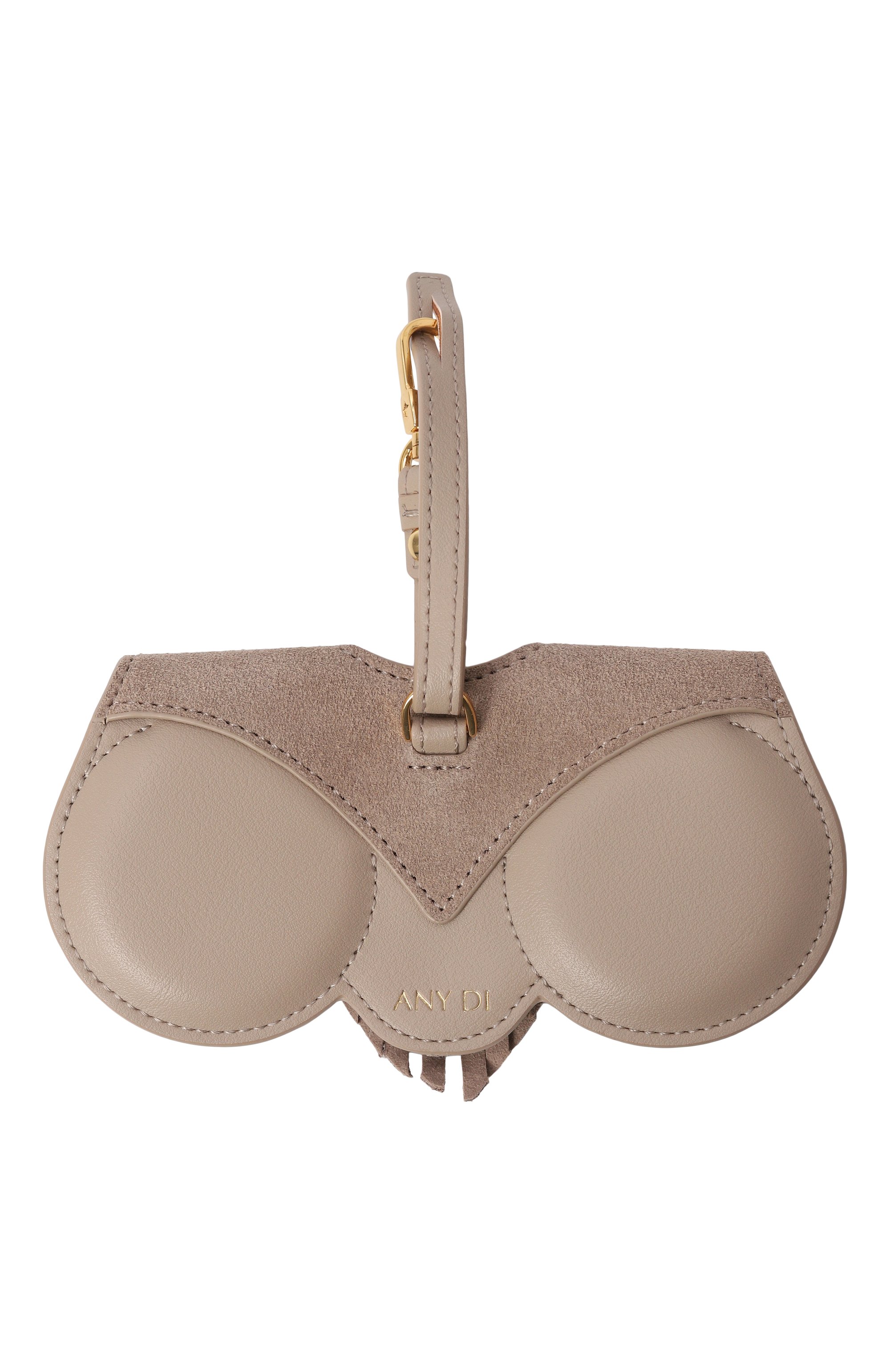 Кожаный футляр для очков ANY DI, арт. SP101652 TAUPE FRINGES, фото 2