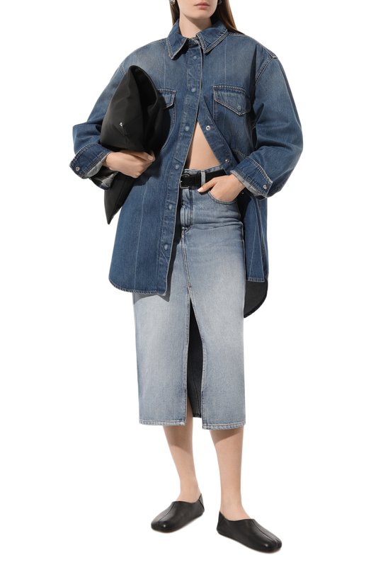 Джинсовая юбка Isabel Marant JU0/136FA-B1H04I Голубой  JU0/136FA-B1H04I Фото 2