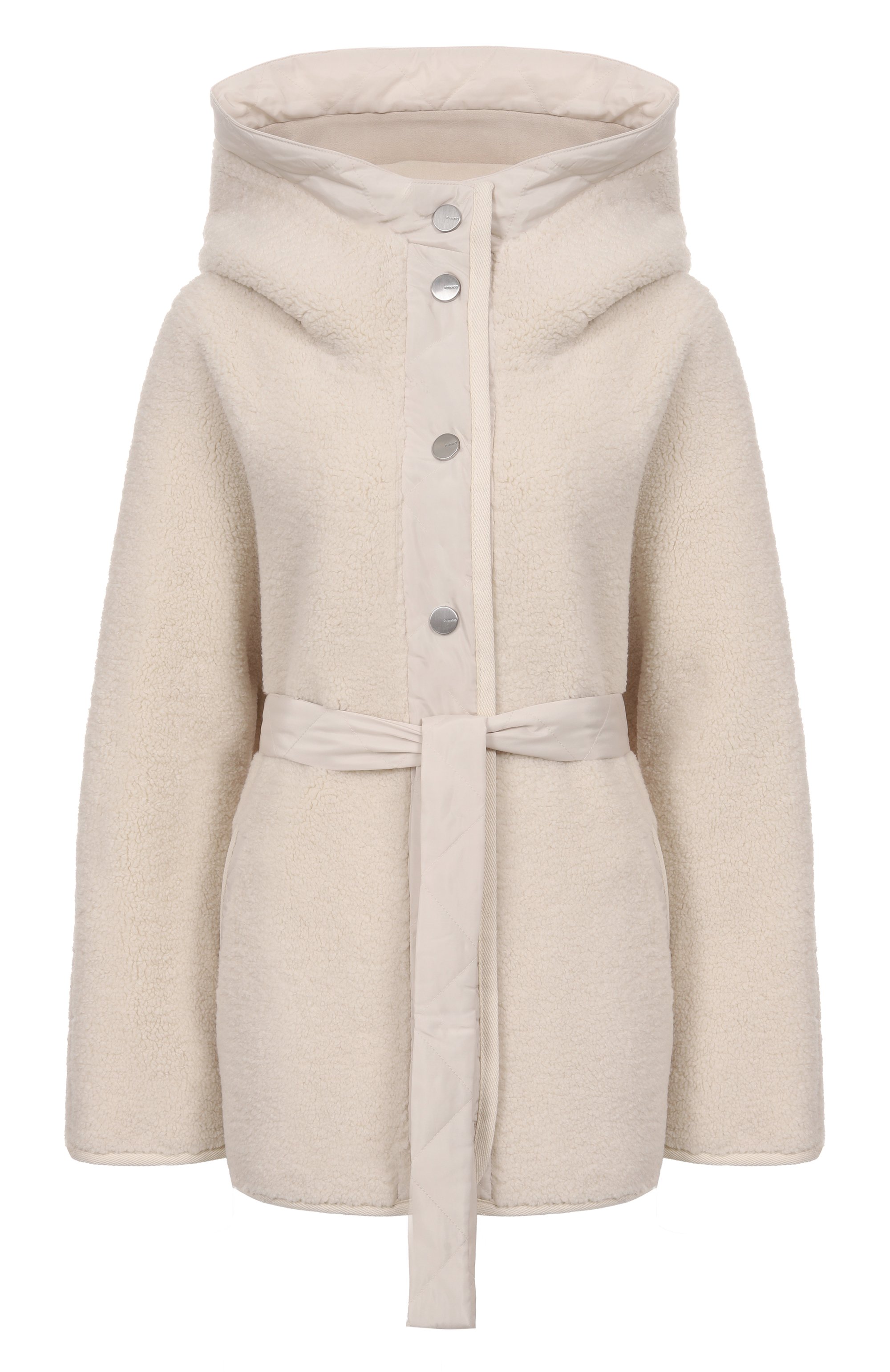 Куртка PINKO кремового цвета по цене 31950 руб., арт. 105473/A2QC, фото 1 Куртка PINKO, арт. 105473/A2QC, фото 1