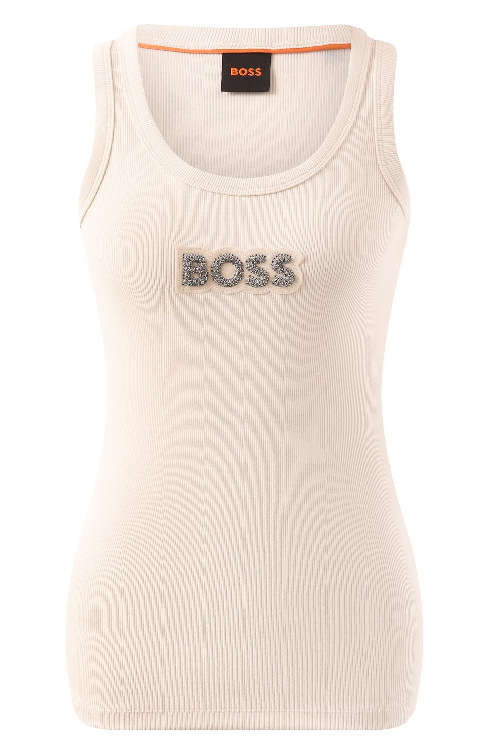 Хлопковая майка BOSS ORANGE, арт. 50527580, фото 1