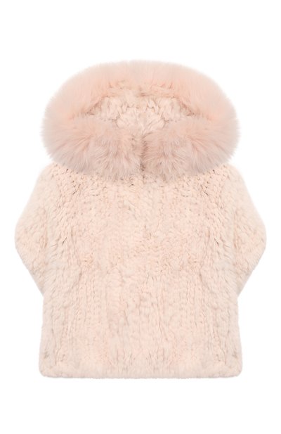 Мехова я накидка YVES SALOMON ENFANT, арт. 20WEC321XXKREX/4-6, фото 1