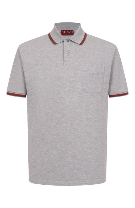 Мужское хлопковое поло GUCCI, арт. 795174/XJHEE